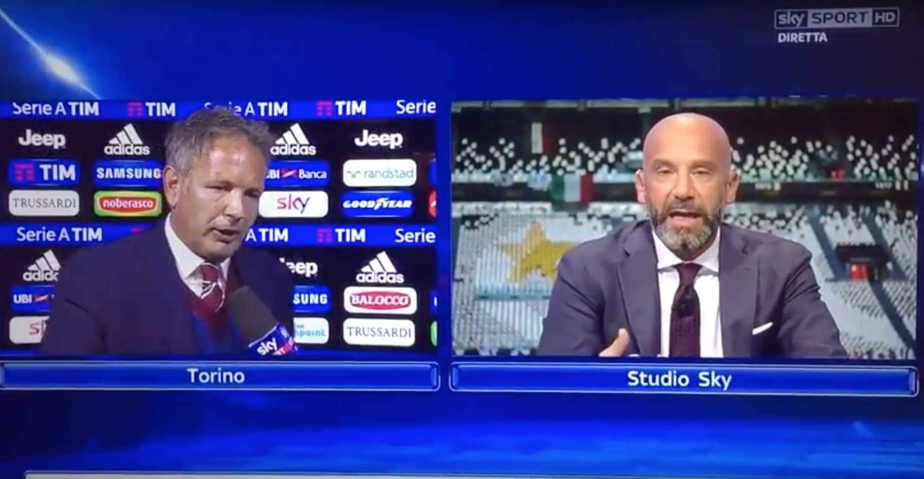 Serie A Torino, Mihajlovic contro Vialli: «Hai detto una bestemmia, il fallo di Acquah non esiste»