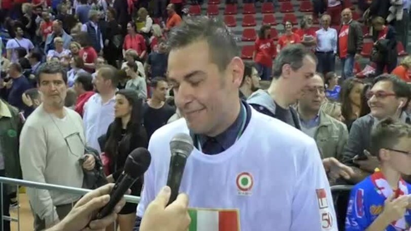 Blengini: "Questo scudetto è una figata pazzesca"