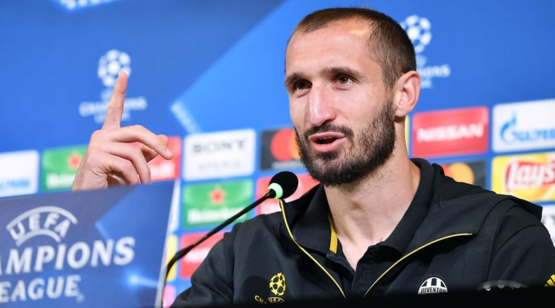 Champions League Juventus, Chiellini: «Triplete? È giusto che i tifosi sognino»