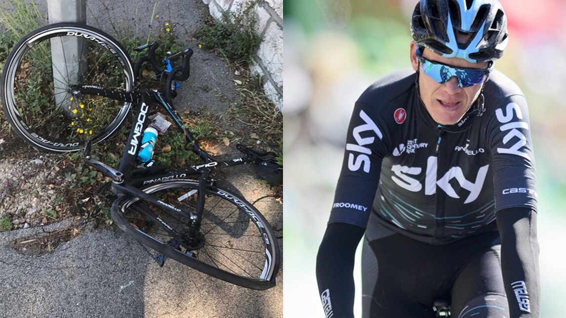 Team Sky, Froome investito di proposito da un automobilista