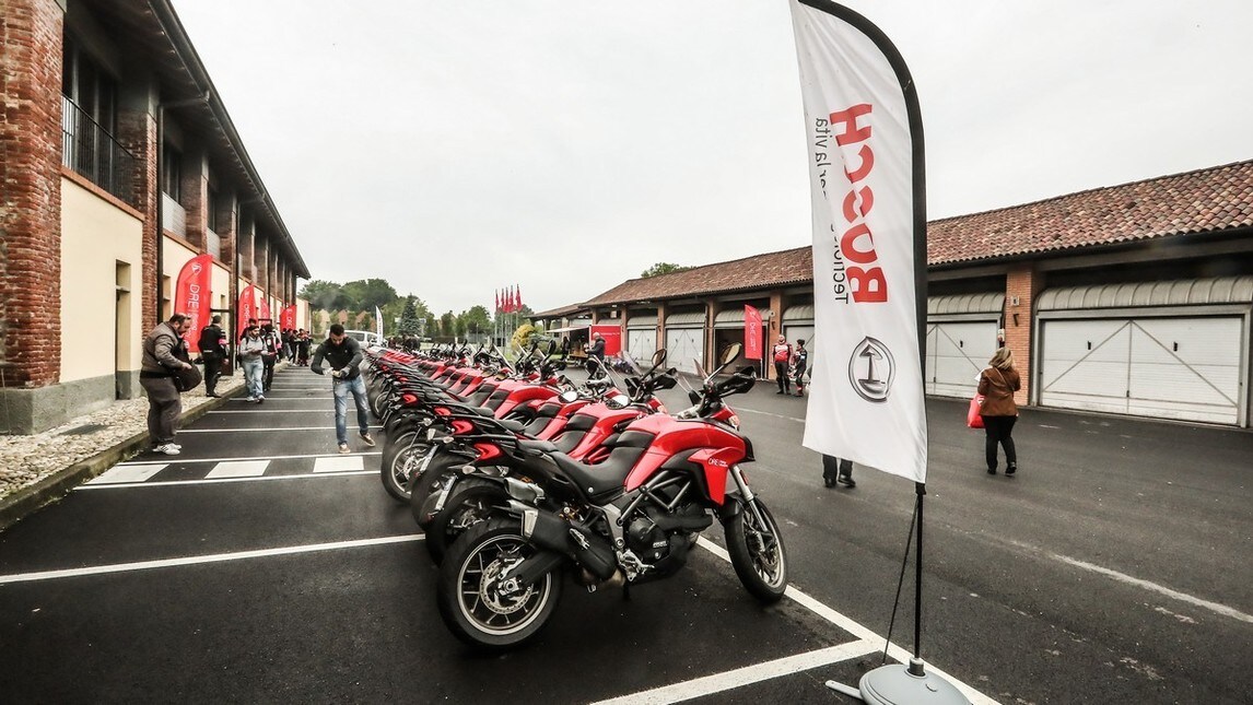 Ducati DRE Safety, la guida sicura con Bosch