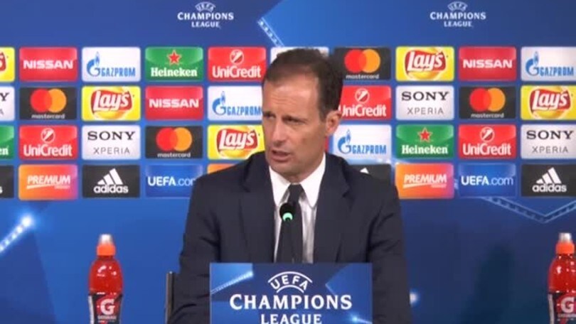Allegri: "Finale di Champions è cosa seria"