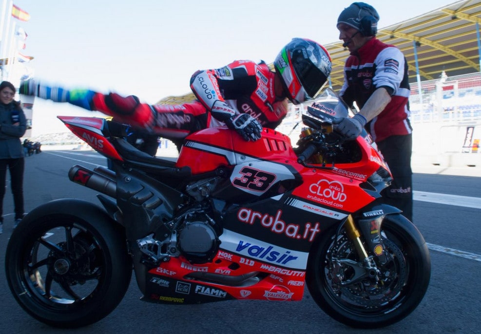 Sbk, Melandri: «A Imola vogliamo il massimo»