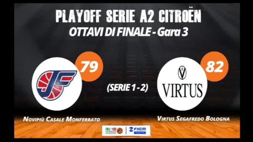 FXCM Highlights - Gara 3 Novipiù Casale Monferrato-Virtus Segafredo Bologna