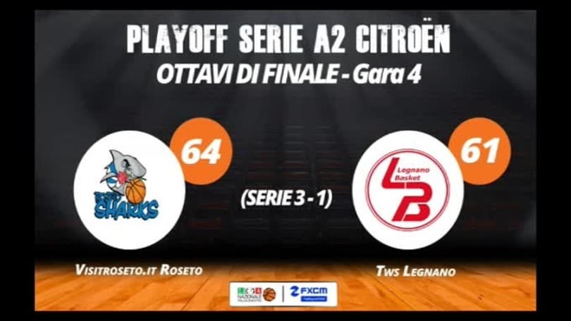 FXCM Highlights - Gara 4 Visitroseto.it Roseto-TWS Legnano