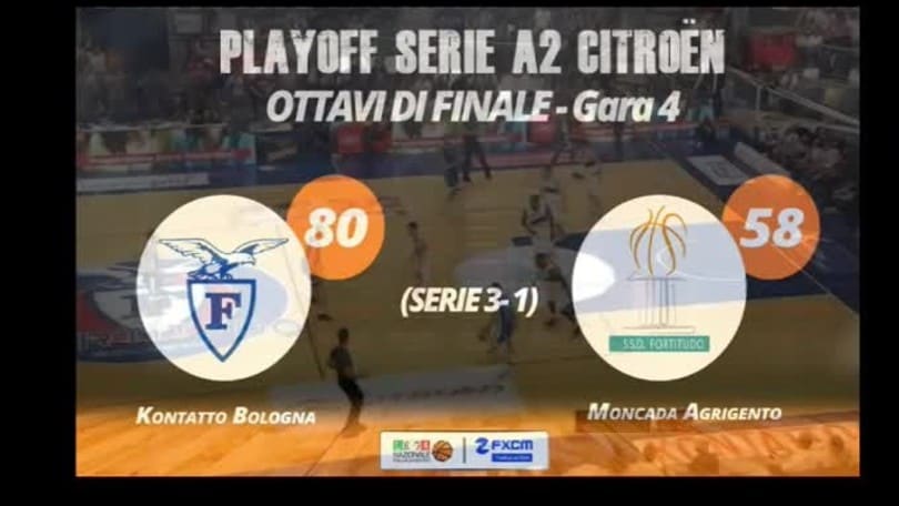 FXCM Highlights - Gara 4 Kontatto Bologna-Moncada Agrigento