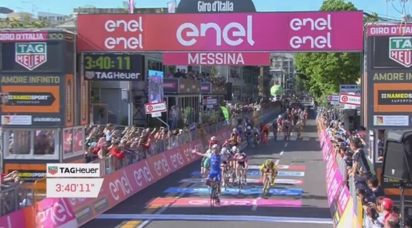 Giro d'Italia 2017, 5ª tappa: Gaviria sprint vincente, secondo successo