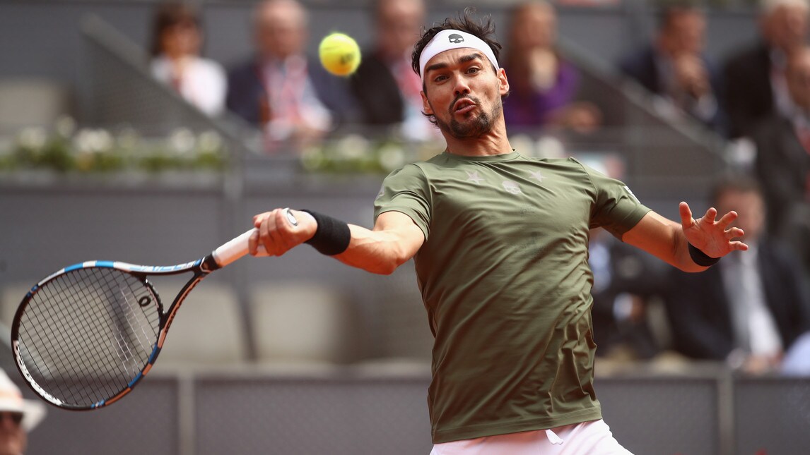 Fognini si arrende a Nadal