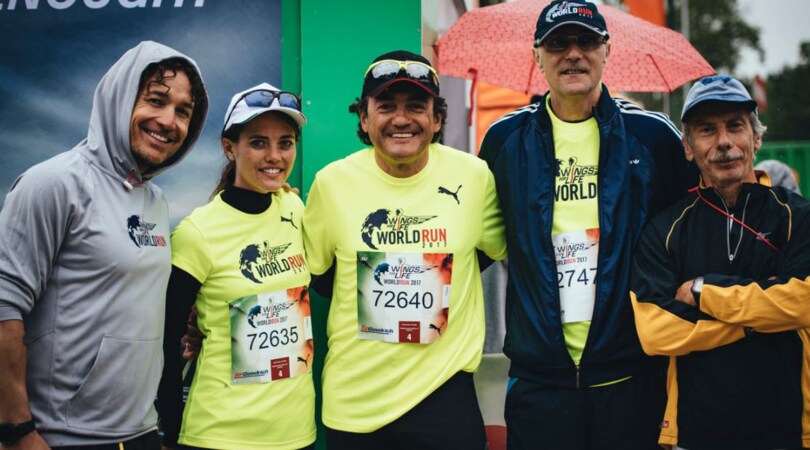 I protagonisti della Wings For Life World Run 2017