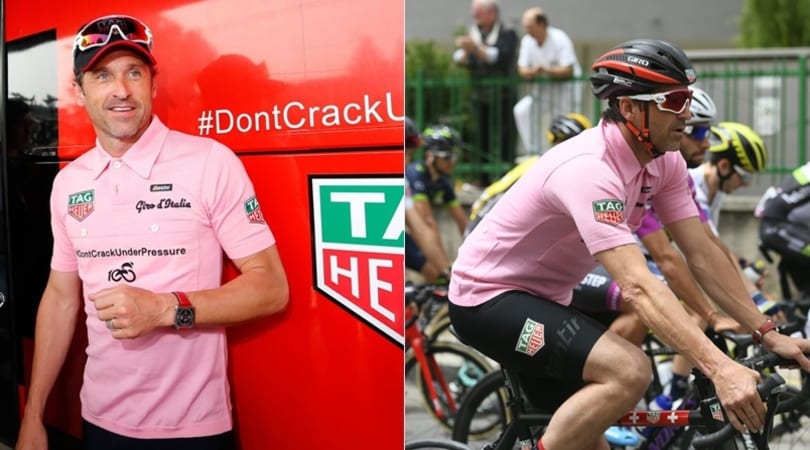 Giro d'Italia 2017, maglia rosa speciale: è Patrick Dempsey