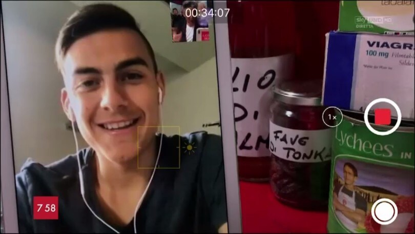 Dybala ospite a Edicola Fiore