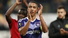Maglia Home AS Monaco Youri TIELEMANS Maglia Home AS Monaco Youri TIELEMANS