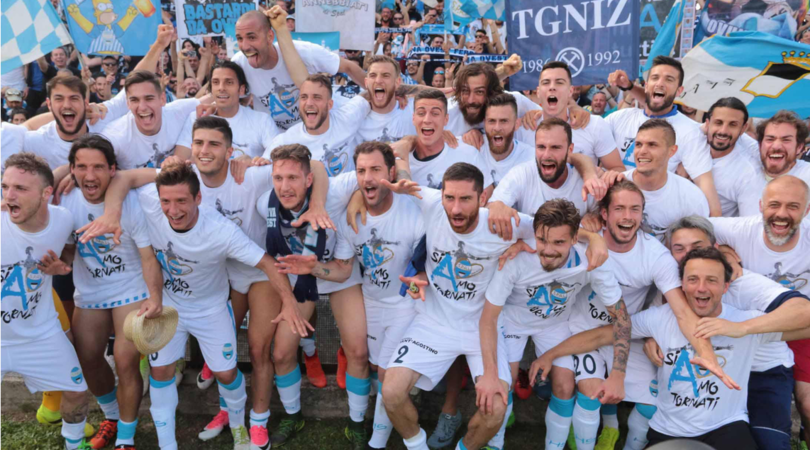 Spal, che festa per il ritorno in Serie A!