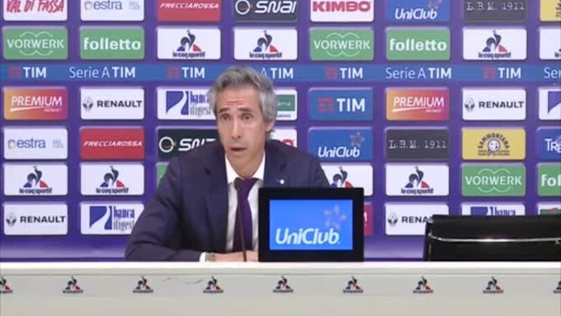 Sousa: "Normale soffrire contro la Lazio"