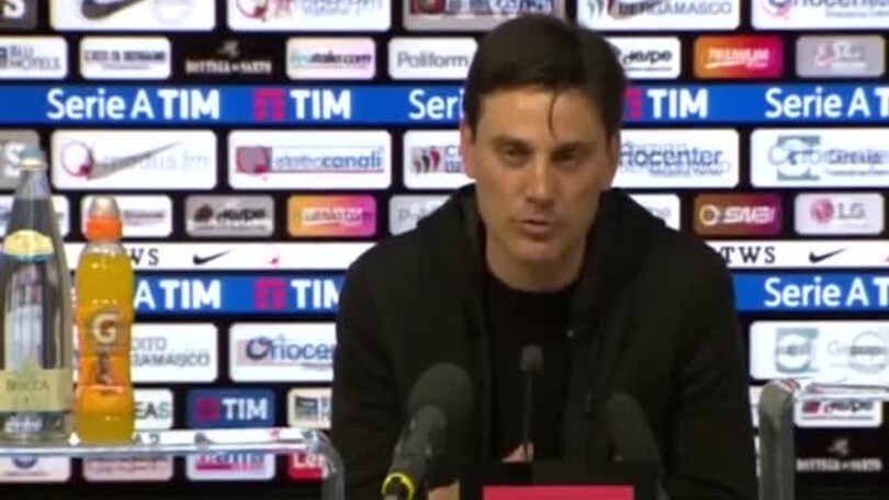 Montella: "Resto al Milan"