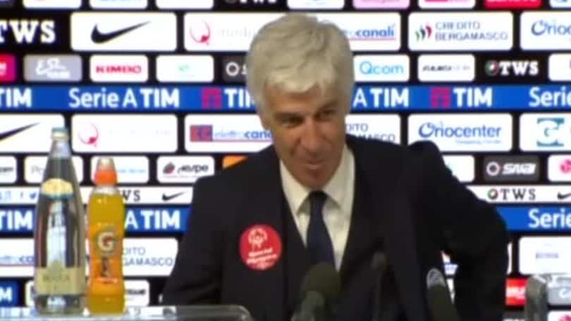Gasperini: "All'inizio delusione in spogliatoio poi la festa.."