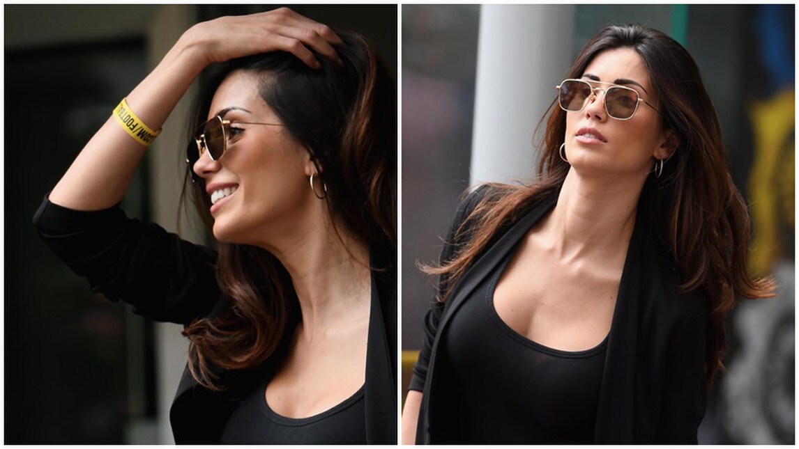 Inter-Sassuolo, Federica Nargi scalda il Meazza