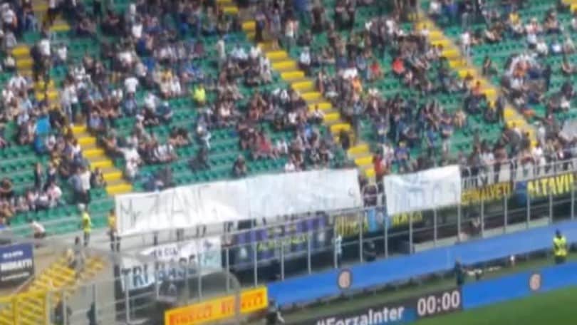 Che contestazione per l'Inter