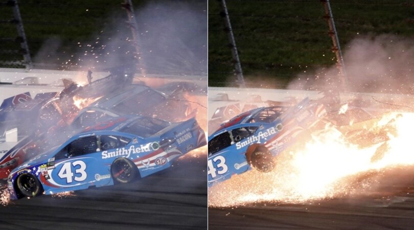 Nascar, lo spaventoso incidente che ha coinvolto 3 auto