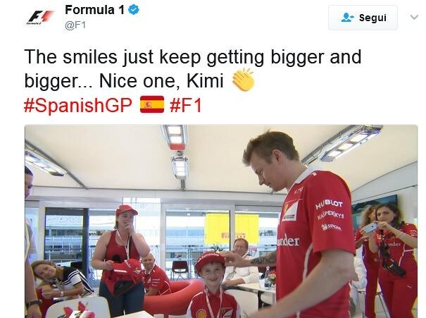 F1, Ferrari: dalle lacrime alla foto con Raikkonen, piccolo fan protagonista