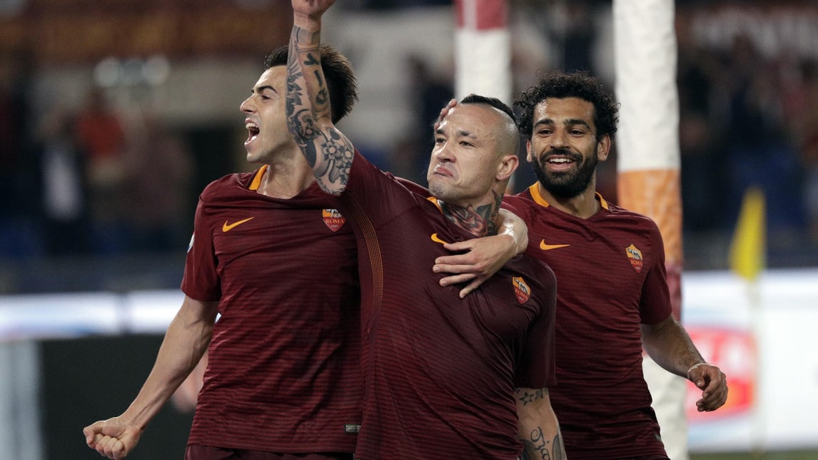Nainggolan, gol alla Juventus ed esultanza super