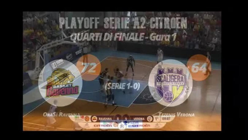 FXCM Highlights - Gara 1 Quarti OraSì Ravenna-Tezenis Verona