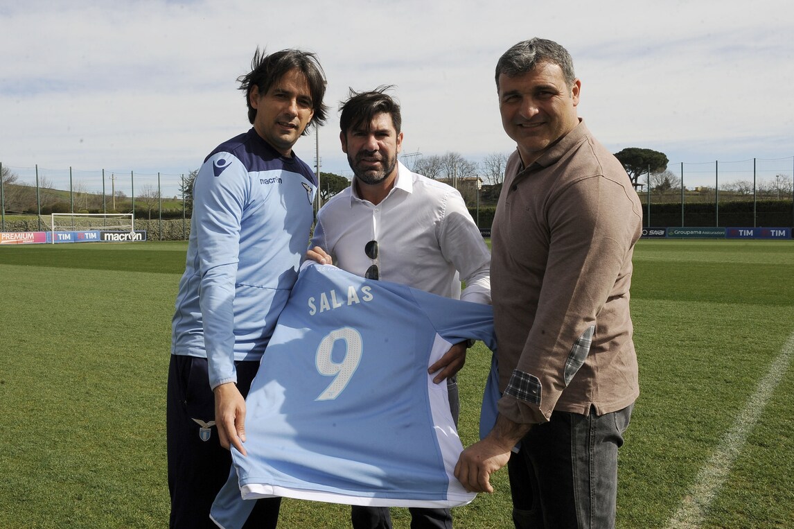 Juventus-Lazio: ecco Salas, l'ambasciatore della Tim Cup