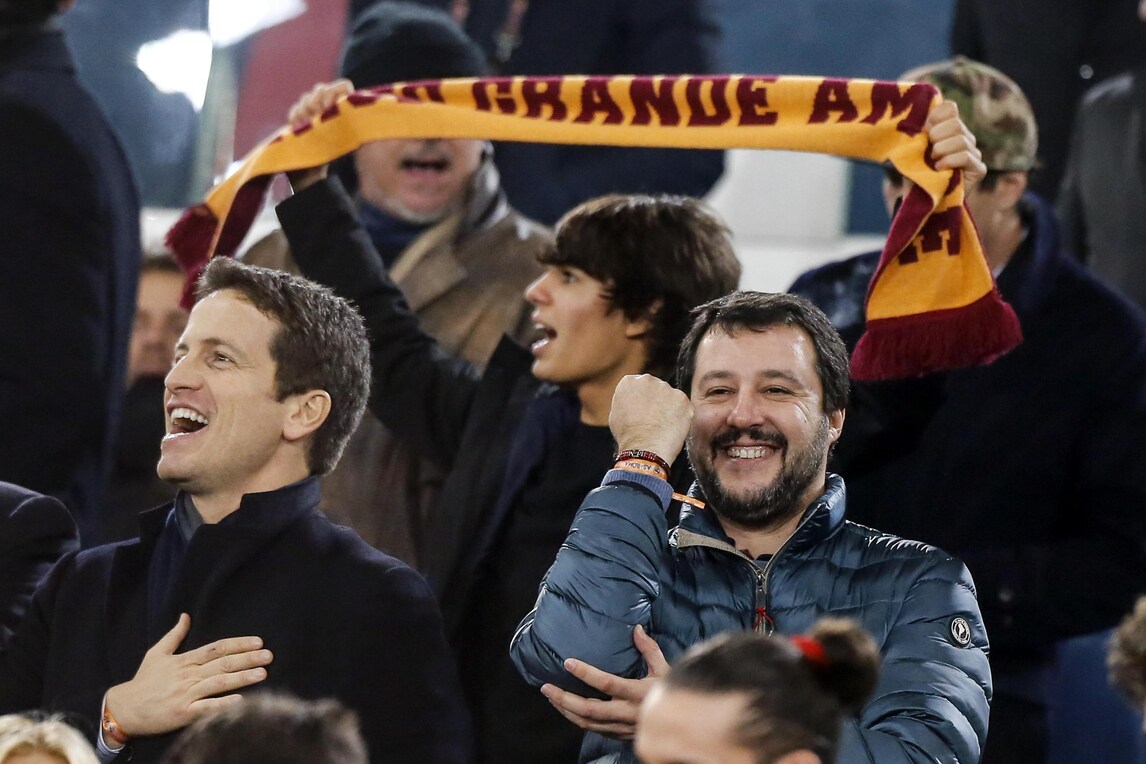 Roma, Salvini torna all'attacco: «Spalletti 'piddino' rancoroso»