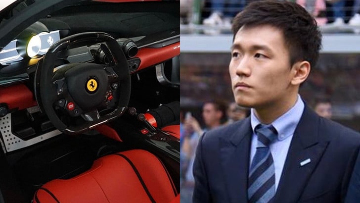 Inter, la Ferrari di Zhang jr fa infuriare i tifosi