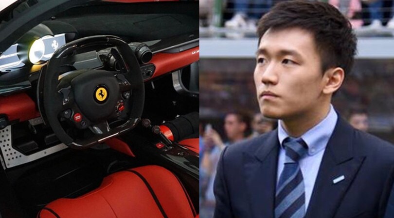 Inter, la Ferrari di Zhang jr fa infuriare i tifosi