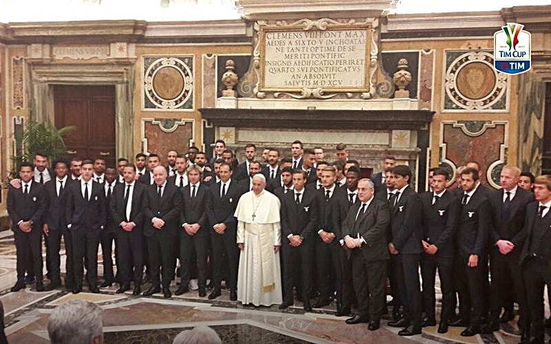 Juventus e Lazio dal Papa: «Siate testimoni di lealtà e onestà»