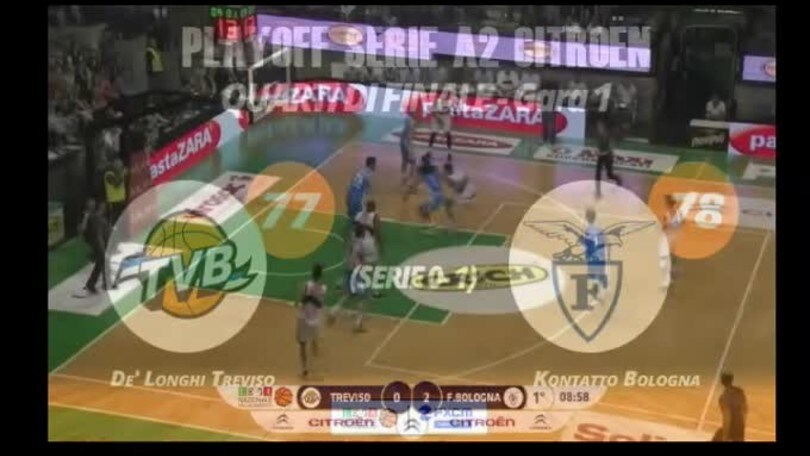FXCM Highlights - Gara 1 Quarti De' Longhi Treviso-Kontatto Bologna