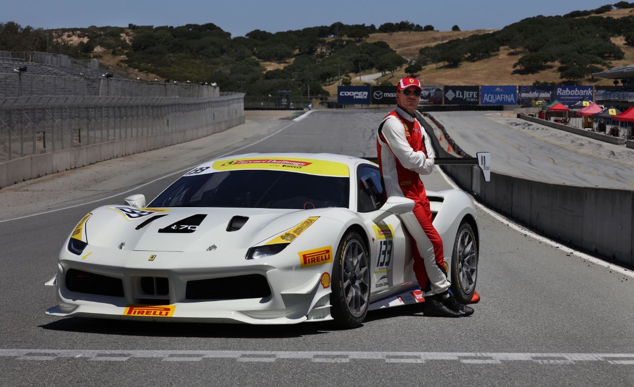 Michael Fassbender, la star del Ferrari Challenge