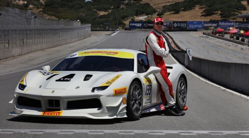 Michael Fassbender, la star del Ferrari Challenge