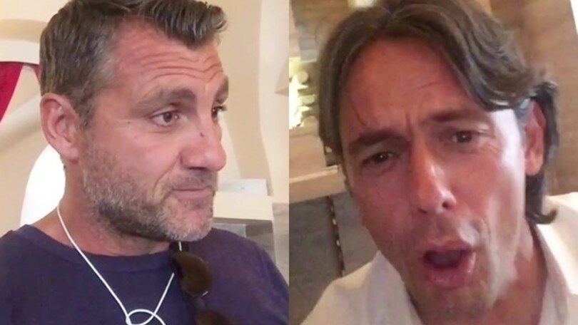 Juve-Lazio, Vieri a Inzaghi: «Ma cosa mangi...?»
