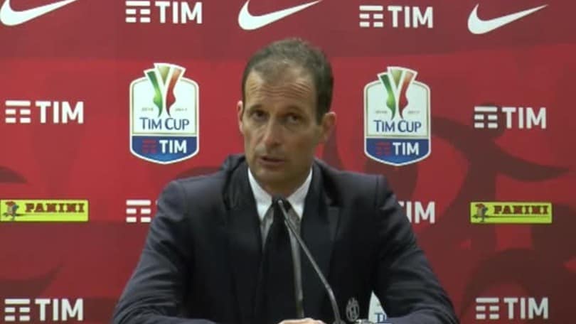 Allegri:"Domenica dobbiamo chiudere il campionato"