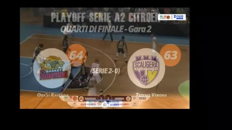 FXCM Highlights - Gara 2 Quarti OraSì Ravenna-Tezenis Verona