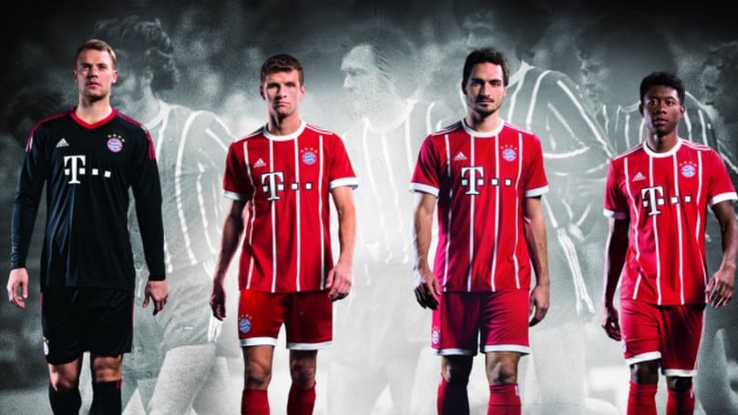 Bayern Monaco, la nuova maglia è in stile vintage