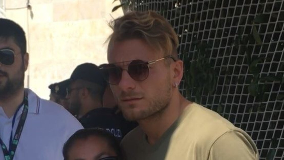 Ciro Immobile agli Internazionali Bnl di Roma