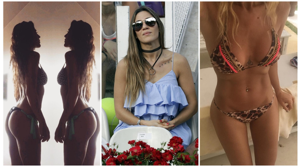 Internazionali d'Italia: sexy Jimena Baron tifa per il suo Del Potro