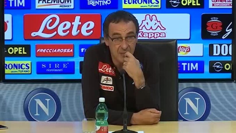 Sarri: "Scudetto ai fatturati? Le eccezioni sono rare"