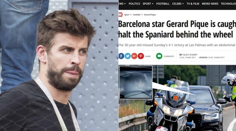 «Piqué fermato dalla polizia», lui attacca: «Solo bugie, sono stufo!»