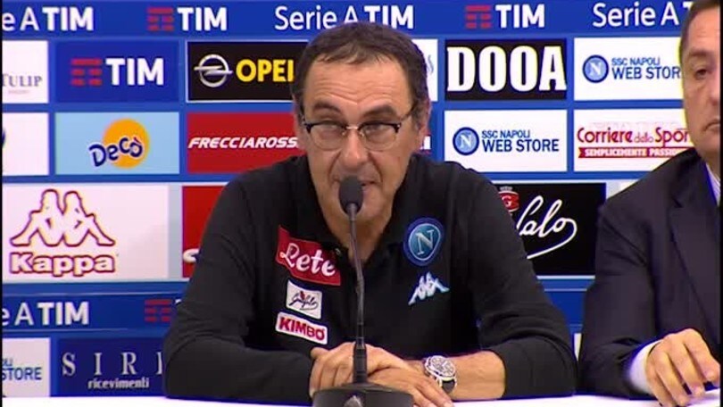 Sarri: "Migliorare fino a quando non li prendiamo"