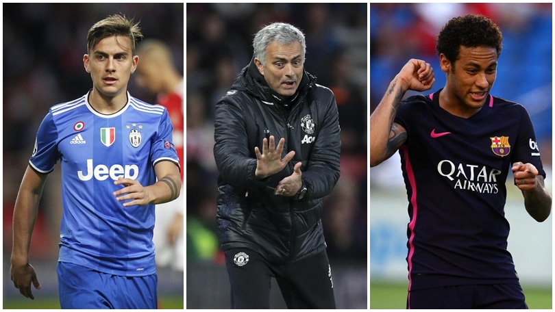 Calciomercato: «Manchester United su Dybala e Neymar»