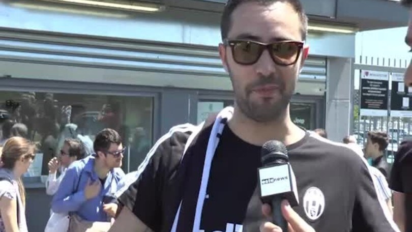 I tifosi della Juve: "Vinciamo lo scudetto"