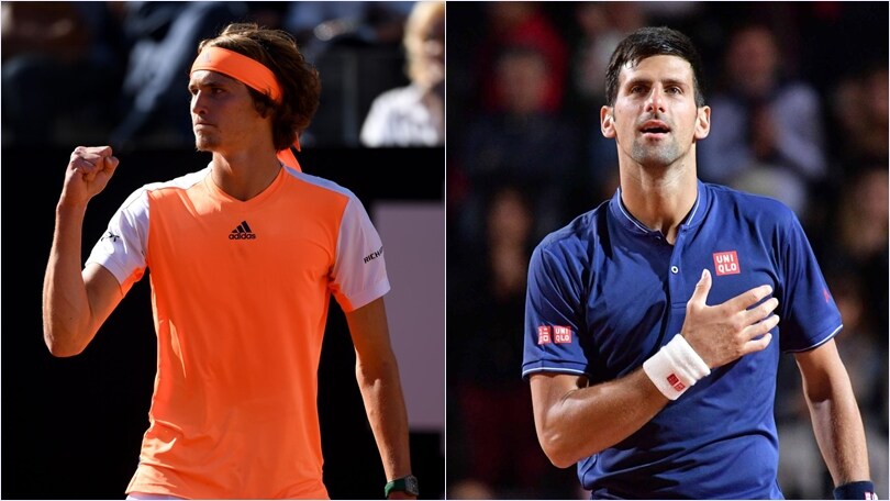 Internazionali d'Italia: Zverev-Djokovic, come sono arrivati in finale