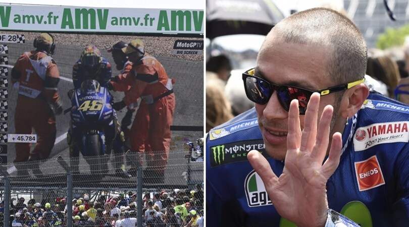 MotoGp, che beffa per Rossi: le emozioni di Le Mans