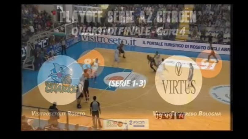 FXCM Highlights - Gara 3 Quarti Visitroseto.it Roseto-Virtus Segafredo Bologna