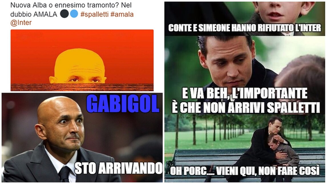 Spalletti-Inter? E' battaglia social, i tifosi sono già divisi