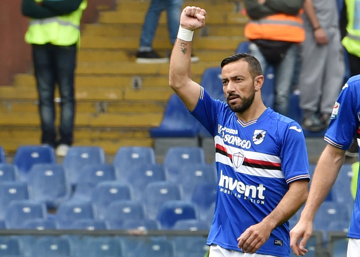 Premio Gentleman a Fabio Quagliarella